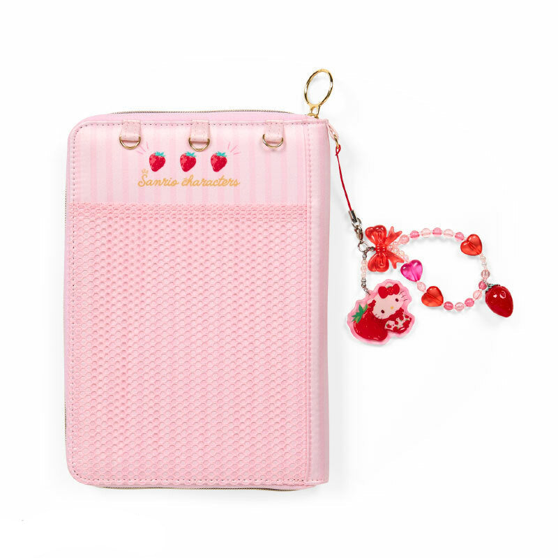 Sanrio Characters Travel Case (Strawberry News 50th Anniv. Series)