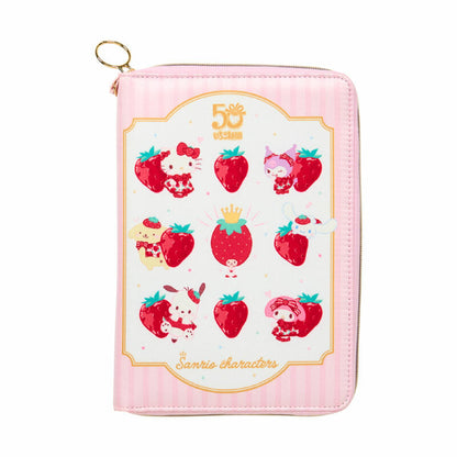 Sanrio Characters Travel Case (Strawberry News 50th Anniv. Series)