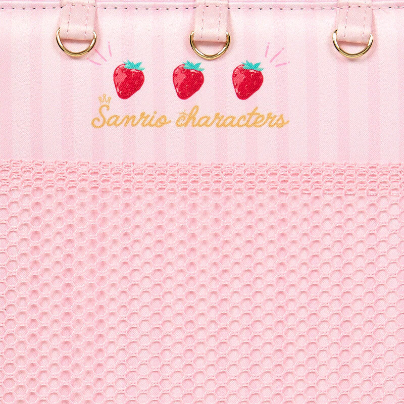 Sanrio Characters Travel Case (Strawberry News 50th Anniv. Series)