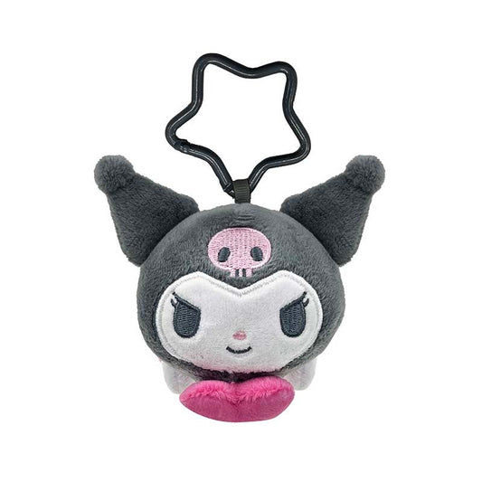 Kuromi Plush Measuring Tape Keychain