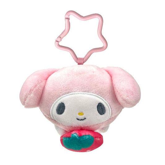 My Melody Plush Measuring Tape Keychain