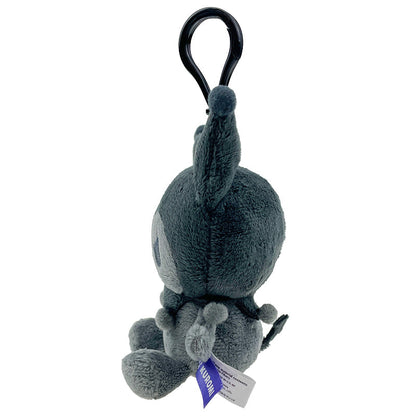 Kuromi Plush Mascot Clip (Ash Monochrome Series)
