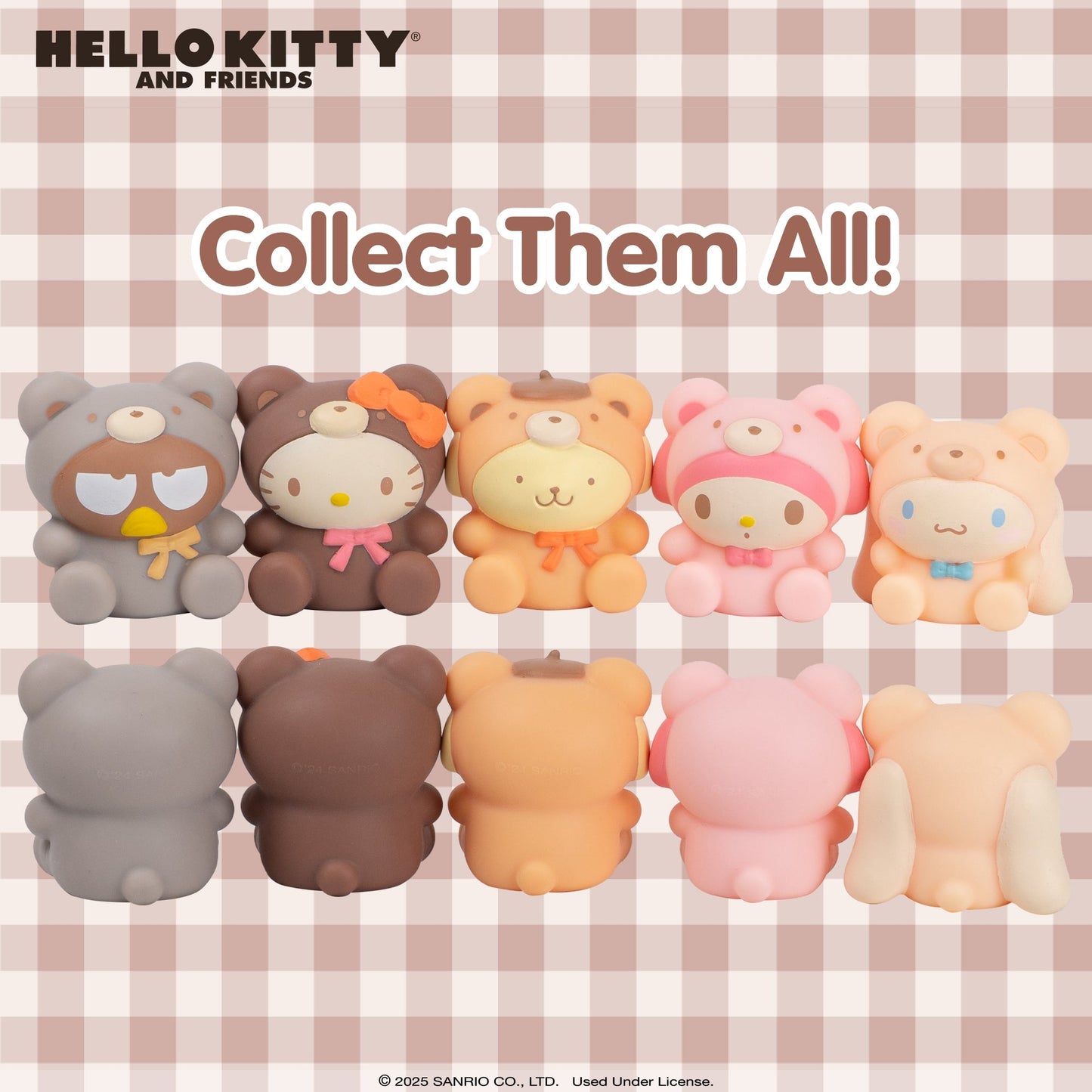 Hello Kitty and Friends Latte Bear Capsule Squishies (Series 7)