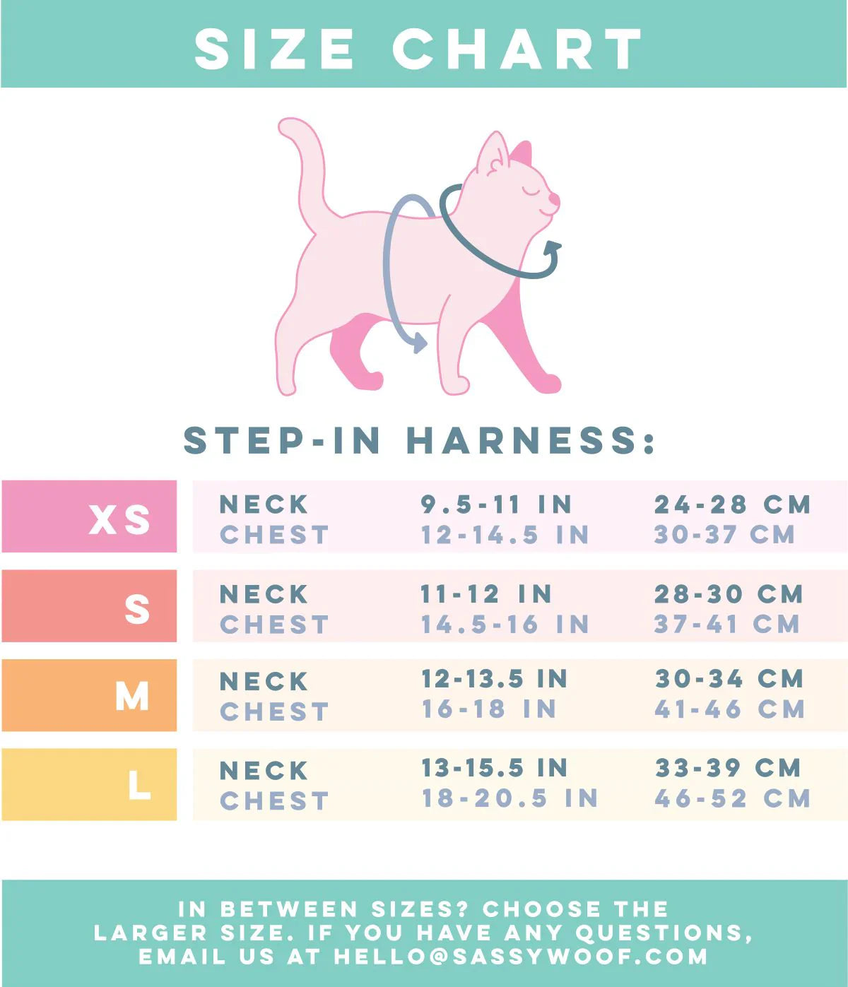 Cinnamoroll x Sassy Woof Cat Step-In Harness (Clouds)