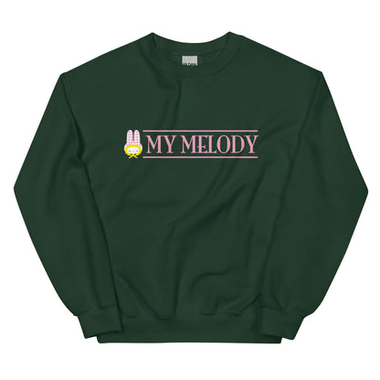 My Melody Gingham Logo Classic Crewneck