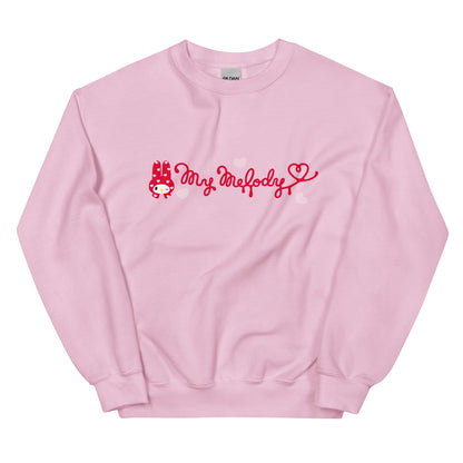 My Melody Sweetheart Logo Classic Crewneck