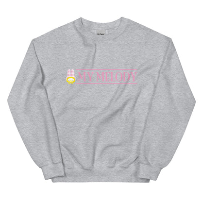 My Melody Gingham Logo Classic Crewneck