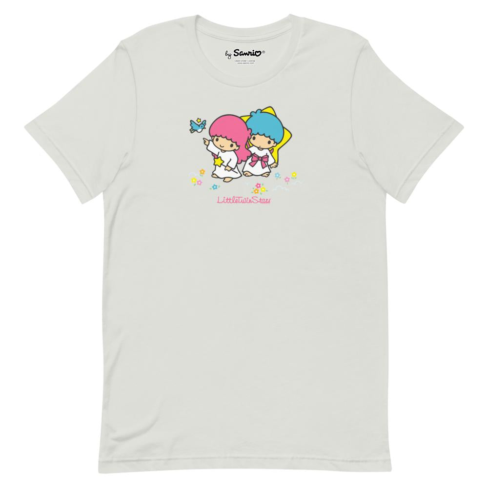 LittleTwinStars Classic Logo T-Shirt (Silver)