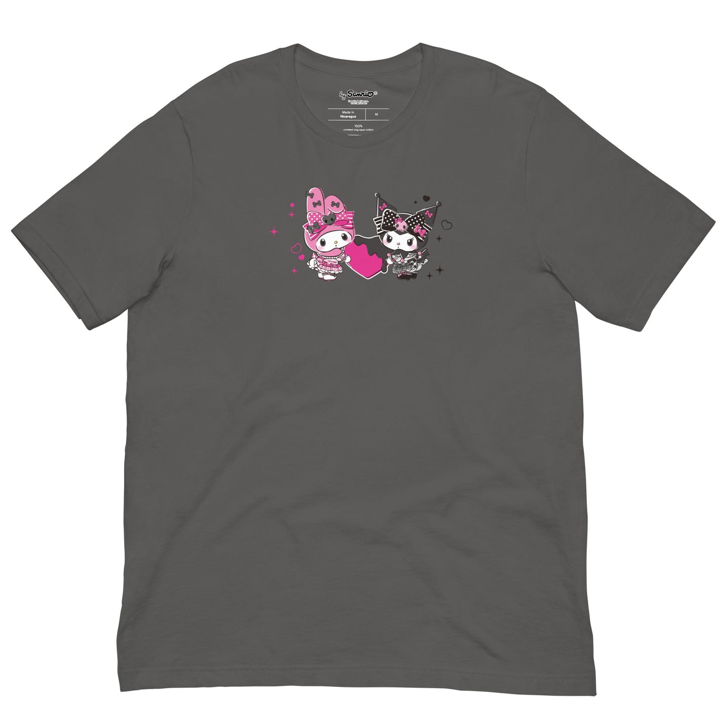 My Melody 50th Anniversary and Kuromi 20th Anniversary Tee (Hearts)