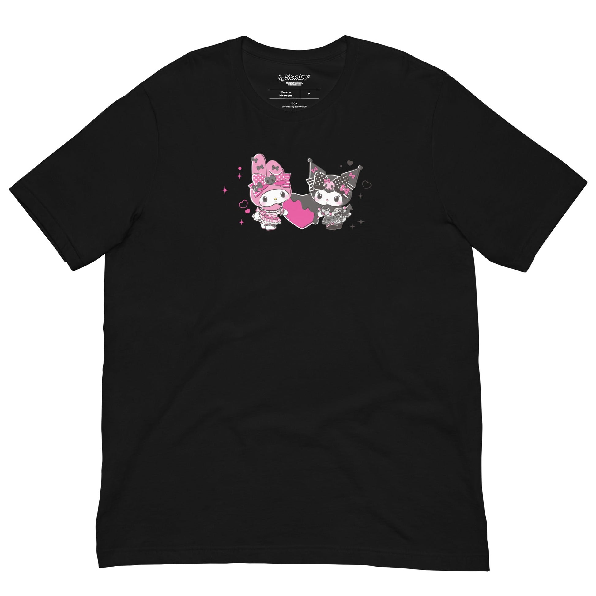 My Melody 50th Anniversary and Kuromi 20th Anniversary Tee (Hearts)