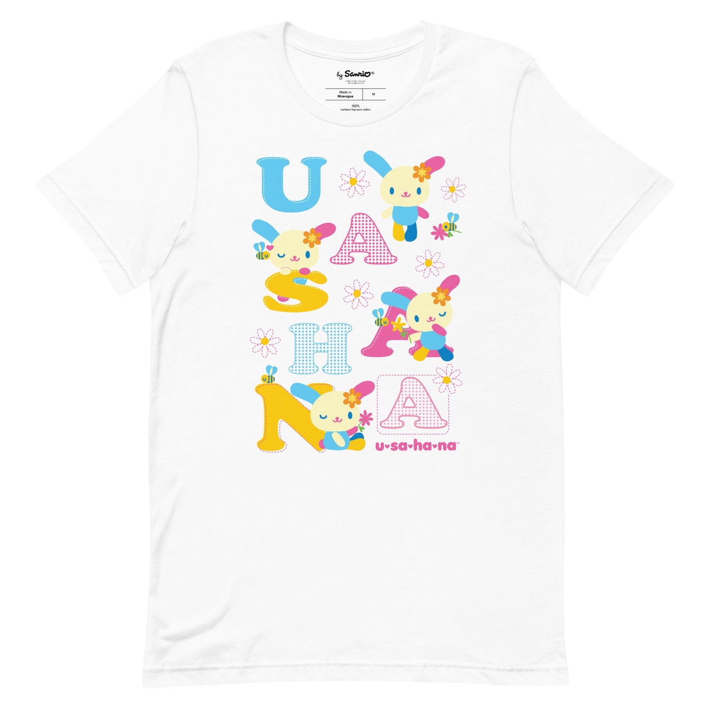 U*SA*HA*NA Scattered Letters Tee
