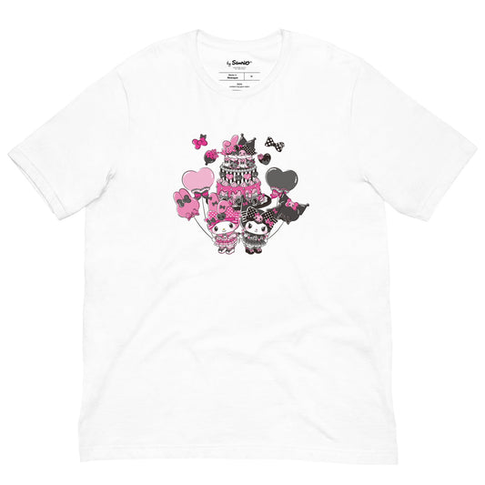 My Melody 50th Anniversary and Kuromi 20th Anniversary Tee (Cake)