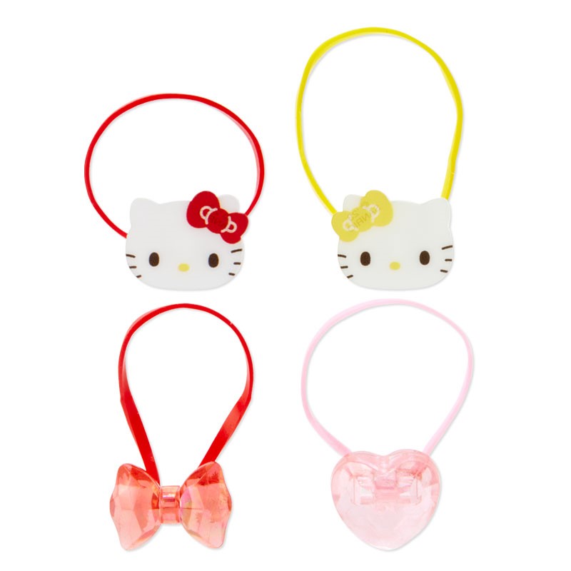 Hello Kitty 4-pc Mini Hair Tie Set