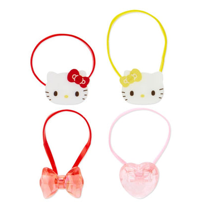 Hello Kitty 4-pc Mini Hair Tie Set