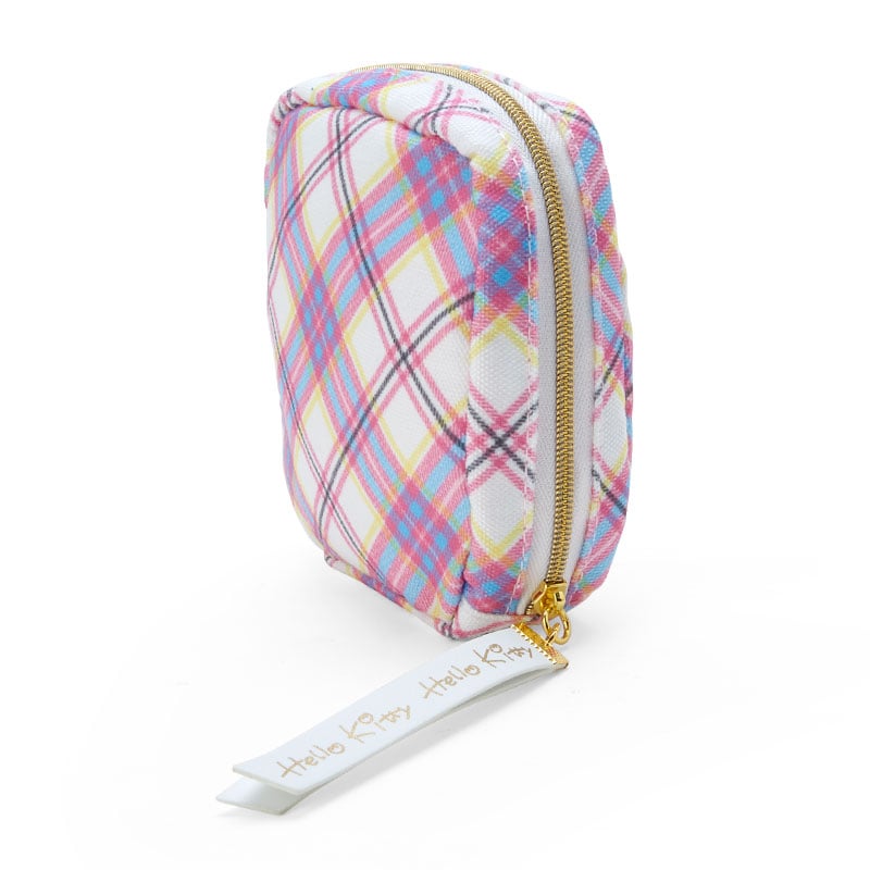 Hello Kitty Mini Zipper Pouch (Hello Kitty Dress Tartan Series)