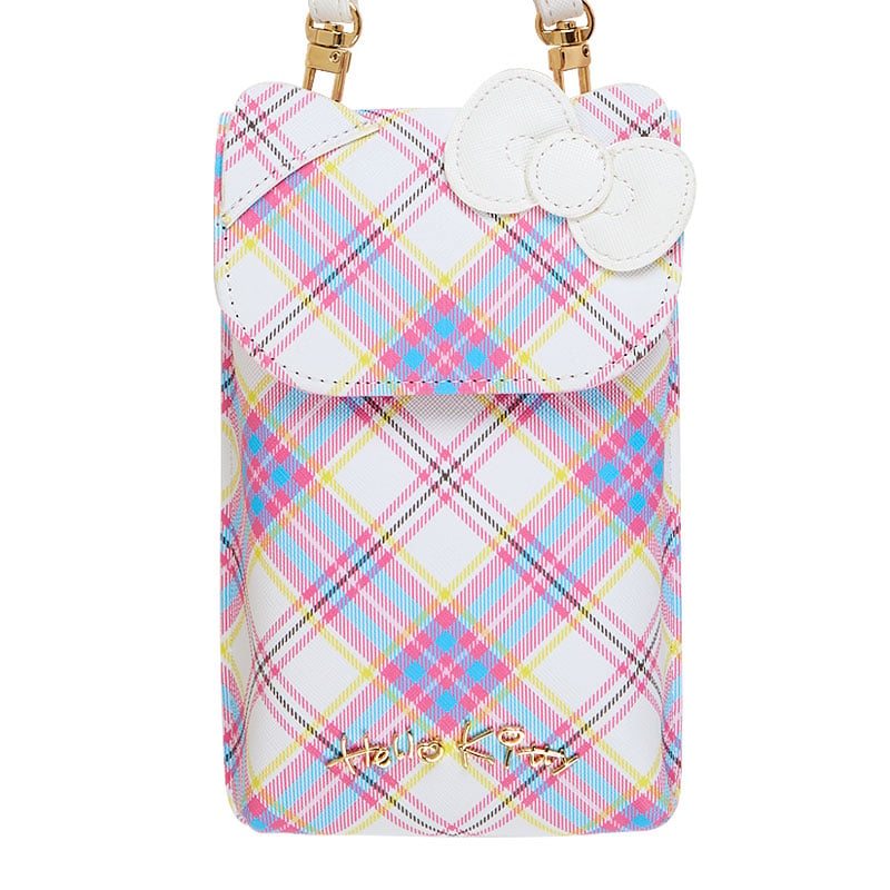 Hello Kitty Crossbody Phone Bag (Hello Kitty Dress Tartan Series)