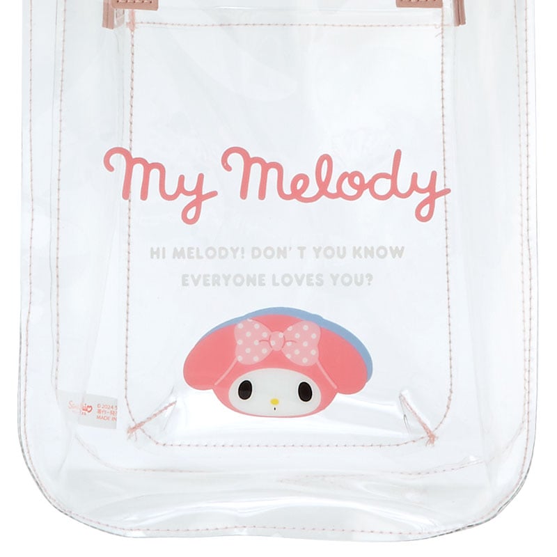 My Melody Clear 2-Way Mini Tote