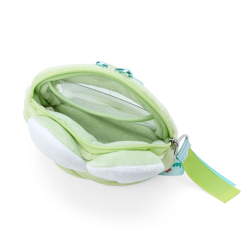 Keroppi Plush Mini Face Pouch