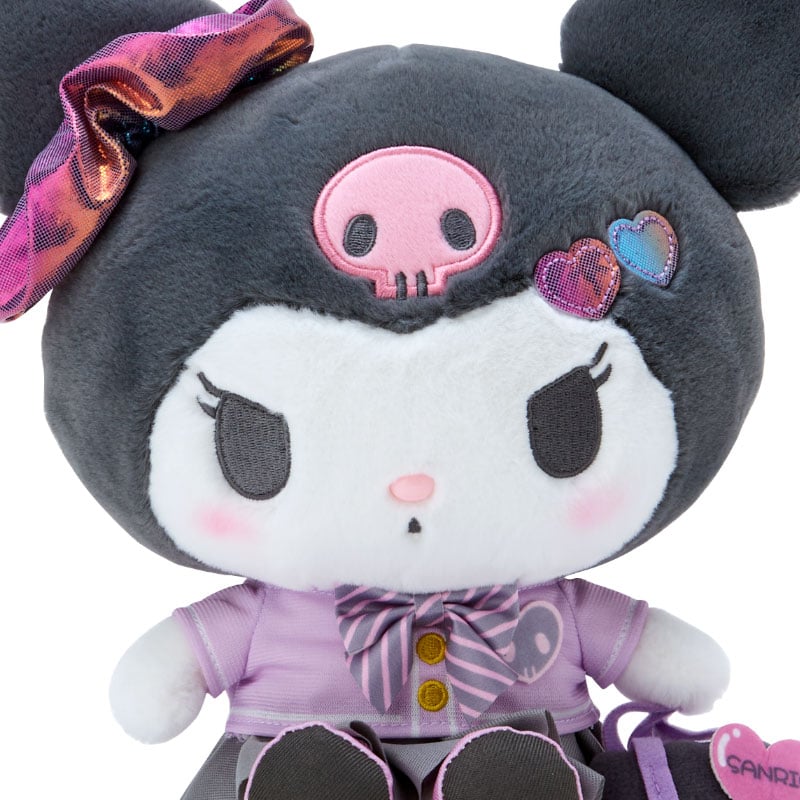 Kuromi 9" Plush (Sanrio Academy Series)