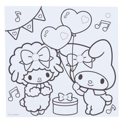 Sanrio Characters Mini Coloring & Sticker Set