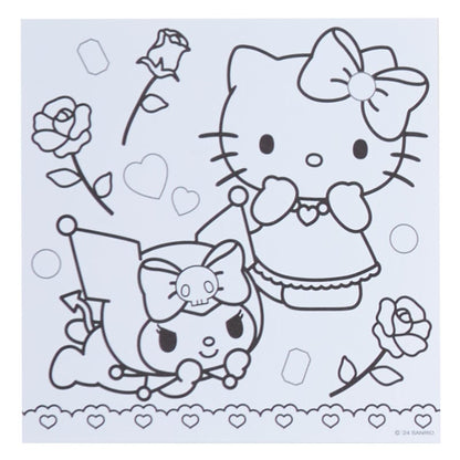 Sanrio Characters Mini Coloring & Sticker Set