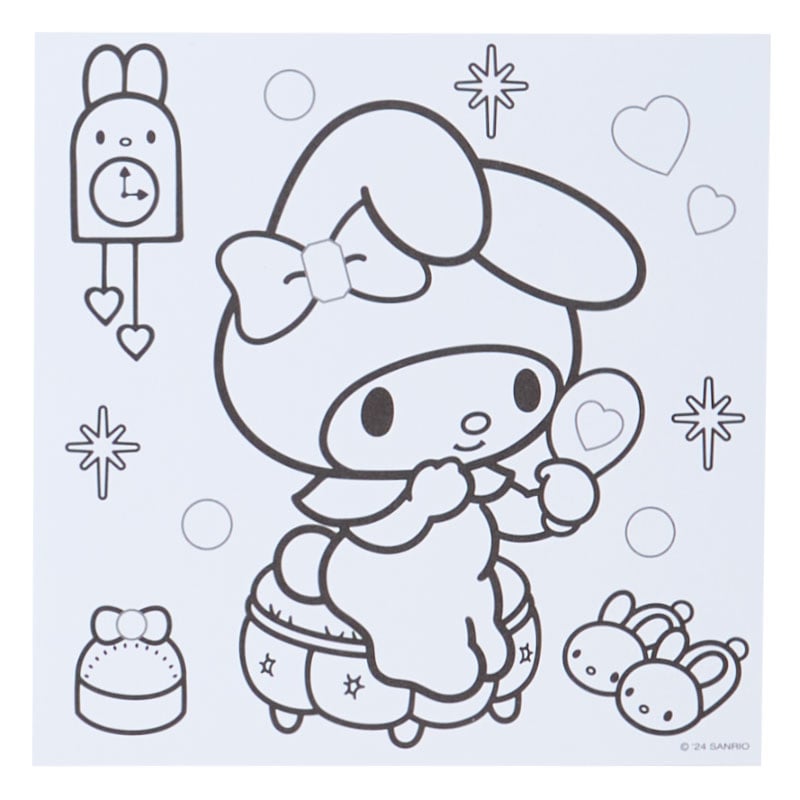 Sanrio Characters Mini Coloring & Sticker Set