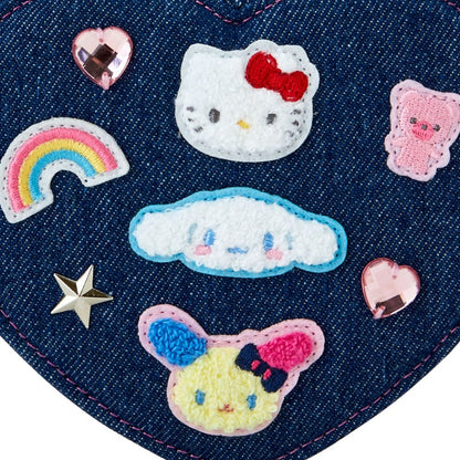 Sanrio Characters Mini Zipper Pouch (Denim Patch Series)