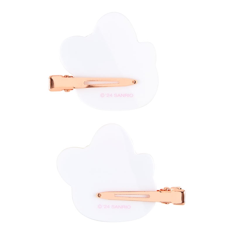 Hello Kitty Mini Hair Clip Set 50th Anniv. (Fashionable Ribbons Series)