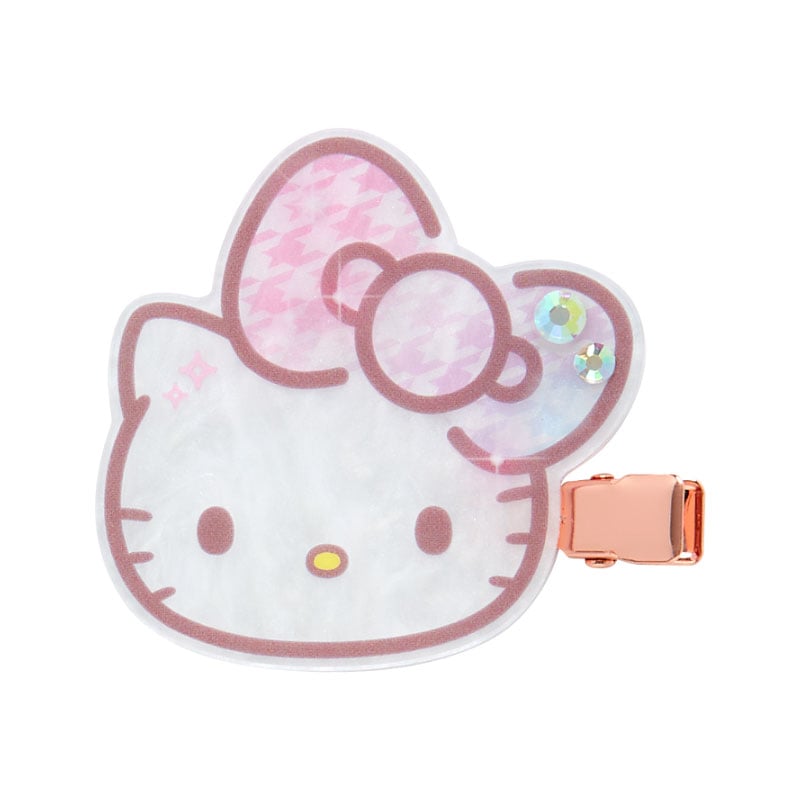 Hello Kitty Mini Hair Clip Set 50th Anniv. (Fashionable Ribbons Series)