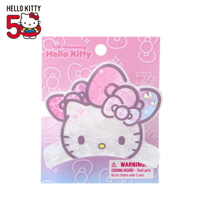 Hello Kitty Hair Clip 50th Anniv. (Fashionable Ribbons Series)