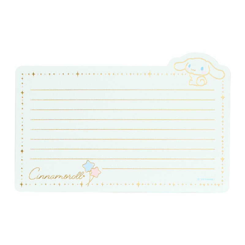 Cinnamoroll Classic Enclosure Letter Set