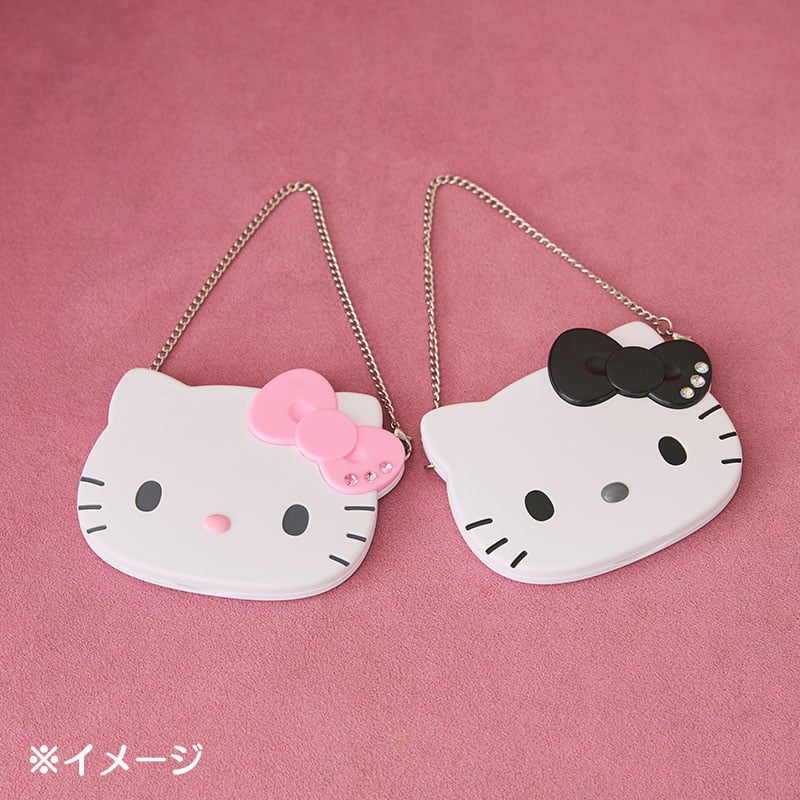 Hello Kitty Black Compact Mirror (I Love Hello Kitty Series)