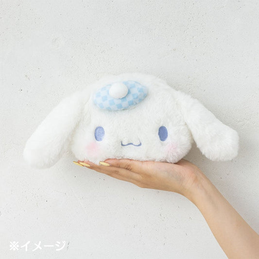 Cinnamoroll Plush Mini Face Pouch (Retro Pastel Series)