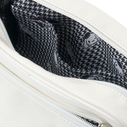 Cinnamoroll Crossbody Bag (Silver Houndstooth Series)