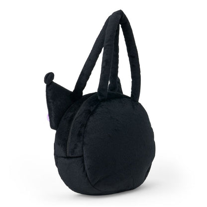 Kuromi Plush Face Tote Bag