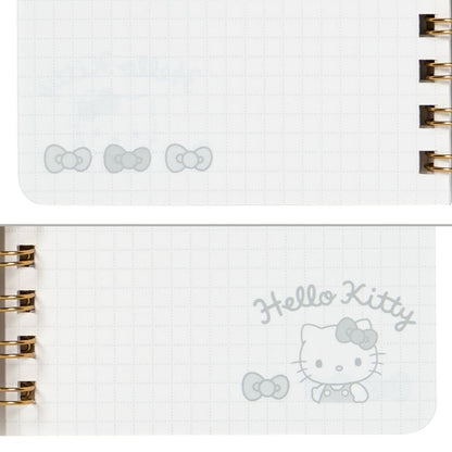 Hello Kitty Slim Spiral Notebook (Elastic Closure)