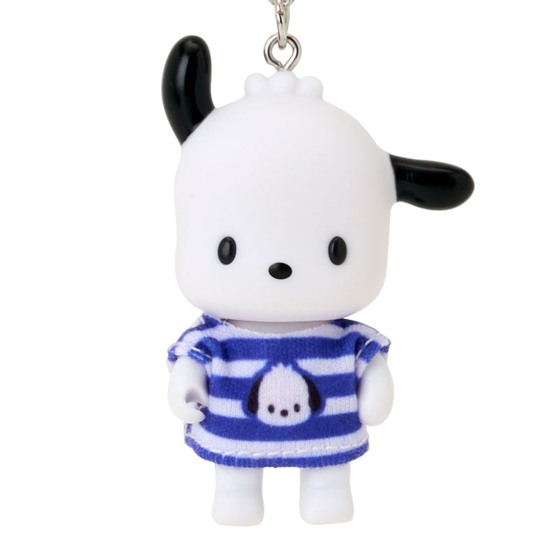 Pochacco Posable Figurine Keychain (Dress-up Series)