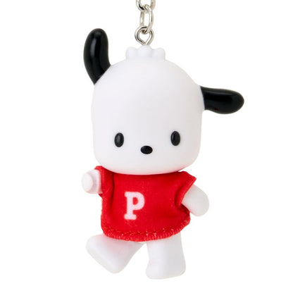 Pochacco Posable Figurine Keychain (Dress-up Series)