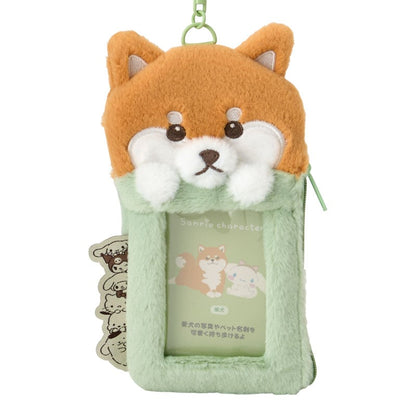 Sanrio Characters Shiba Plush ID Card Holder (Always Together Pet Series)