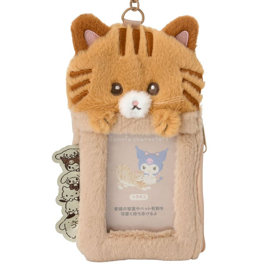 Sanrio Characters Tabby Plush ID Card Holder (Always Together Pet Series)