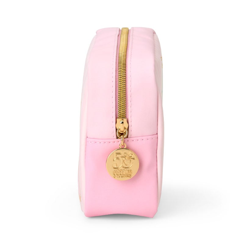 Sanrio Characters Mini Zipper Pouch (Strawberry News 50th Anniv. Series)