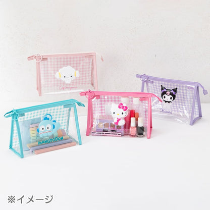 Cogimyun Clear Gingham Zipper Pouch