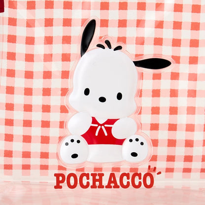 Pochacco Clear Gingham Zipper Pouch