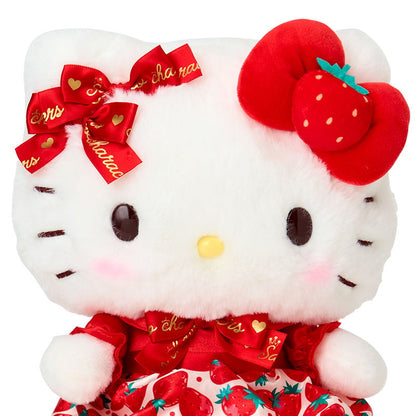 Hello Kitty 8" Plush (Strawberry News 50th Anniv. Series)