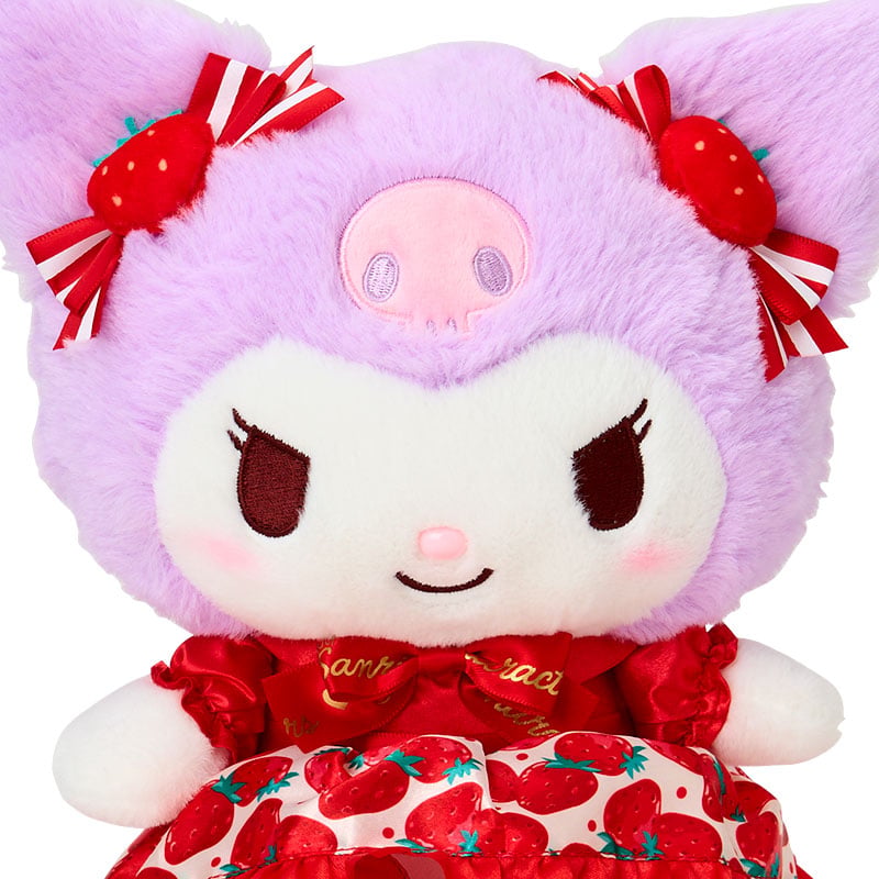 Kuromi 8" Plush (Strawberry News 50th Anniv. Series)