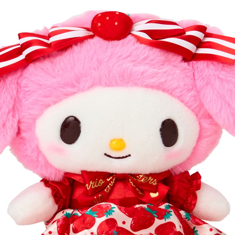 My Melody 8" Plush (Strawberry News 50th Anniv. Series)