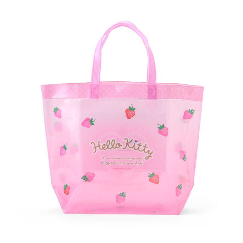 Hello Kitty Clear Vinyl Tote Bag