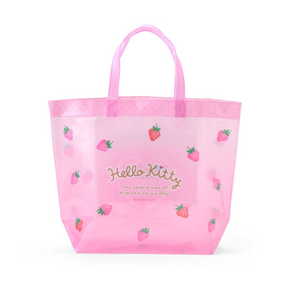 Hello Kitty Clear Vinyl Tote Bag