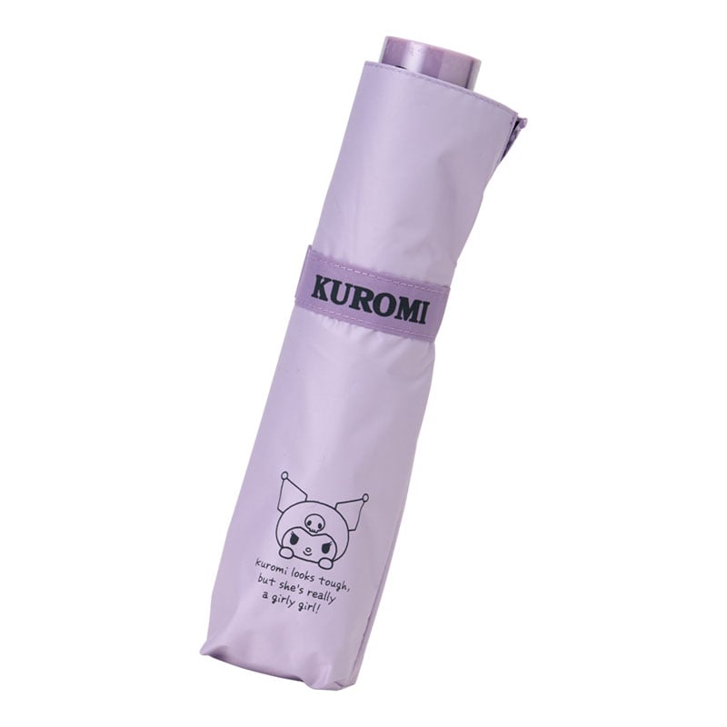 Kuromi Classic Compact Travel Umbrella
