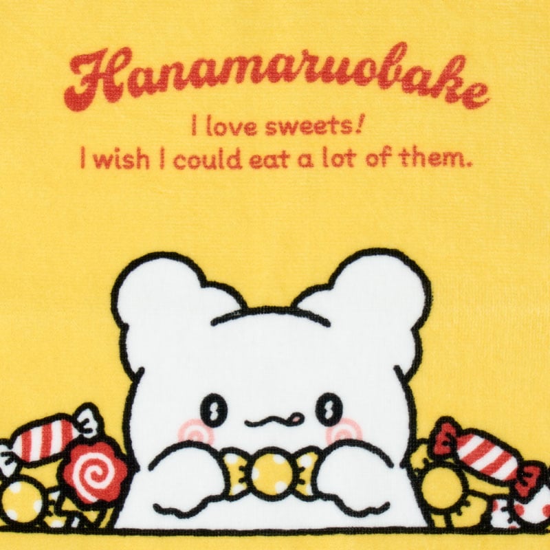 Hanamaruobake Wash Towel (I Love Sweets Series)